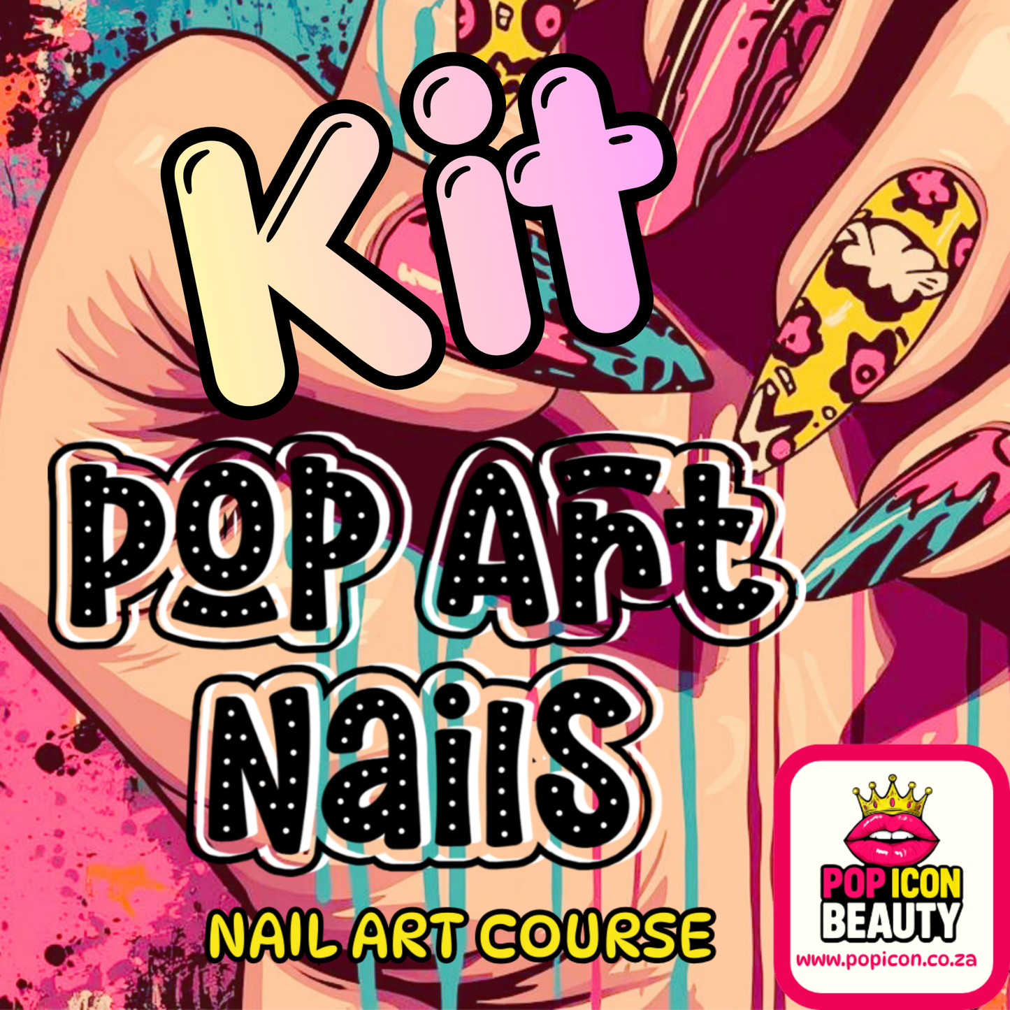 Pop Art Nails Kit