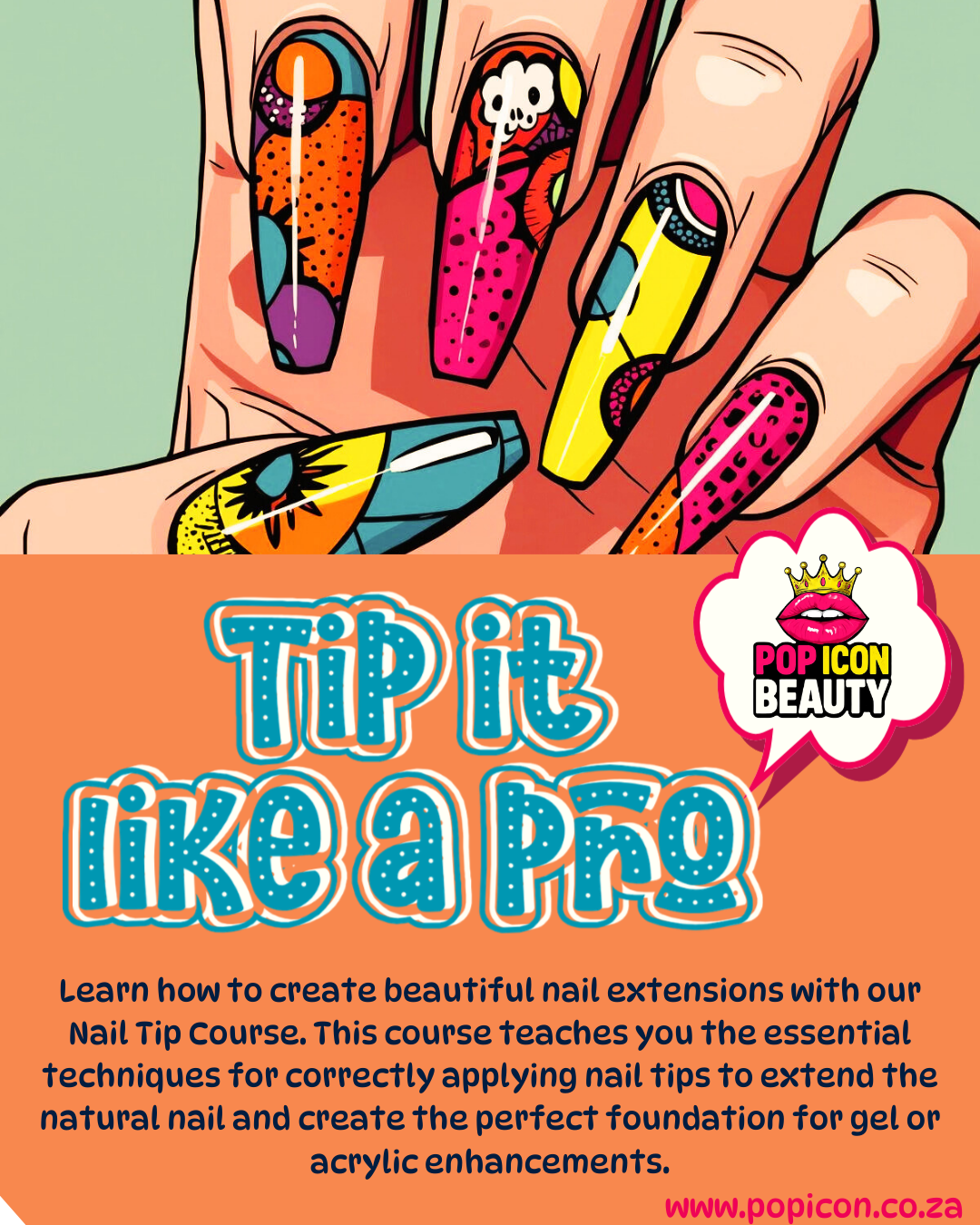 Pop Starter Nail Course Bundle 3in1